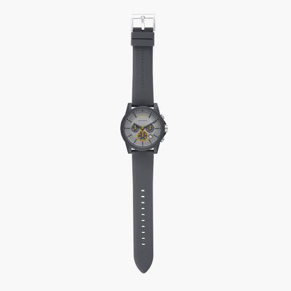 Armani Exchange Outerbanks AX7123 Men's Chronograph Watch – Grey Dial with Grey Silicone Strap
