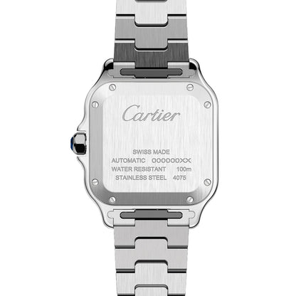 Santos de Cartier Medium Model | 35mm, Steel, Silver Dial