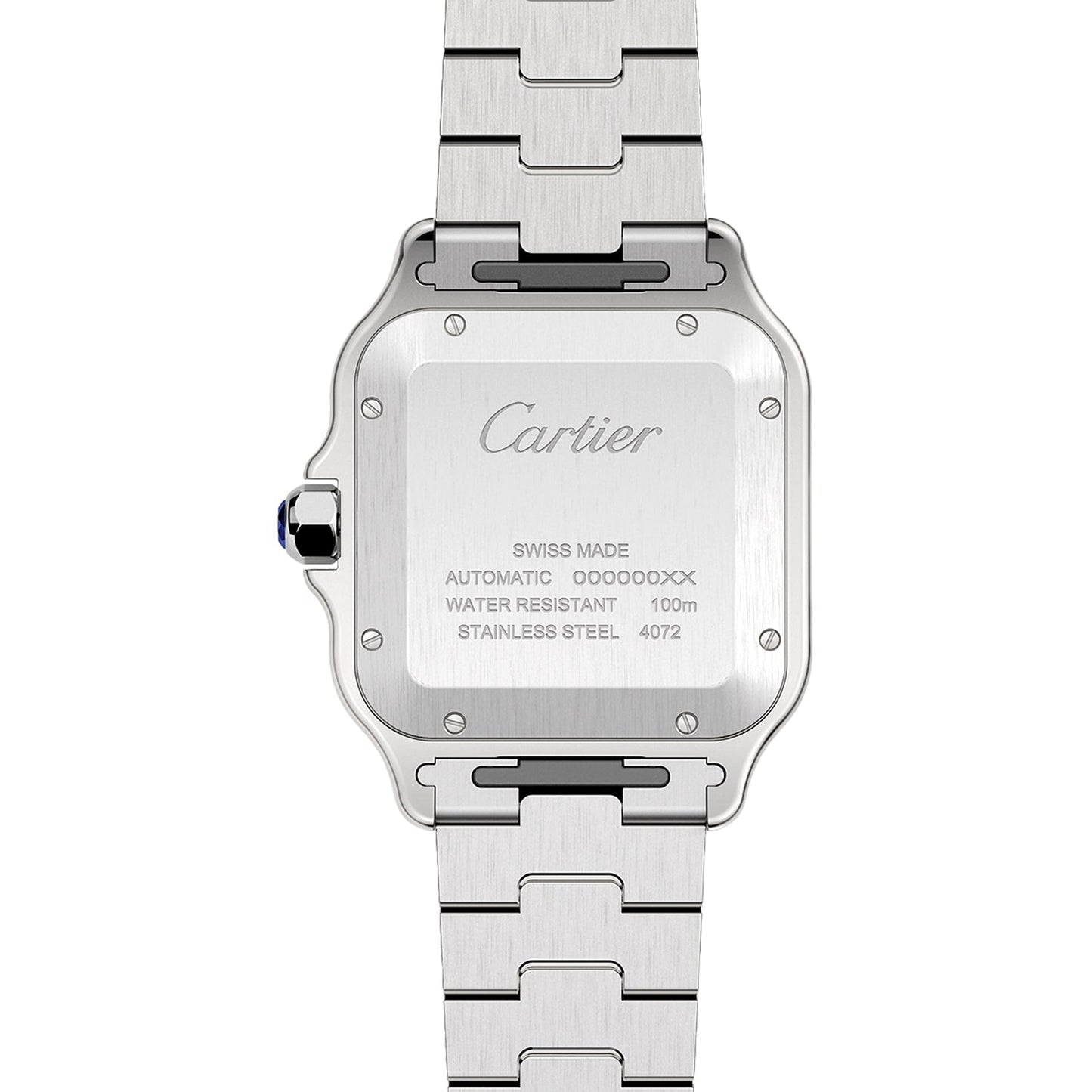 Santos de Cartier Large Model | 40mm, Steel, Silver Dial