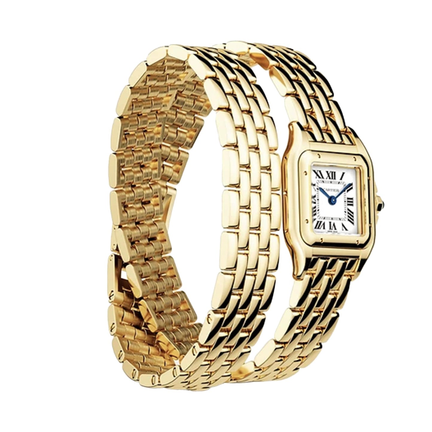 Panthère de Cartier Small Model | 23mm, 18K Yellow Gold, White Dial