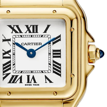 Panthère de Cartier Small Model | 23mm, 18K Yellow Gold, White Dial