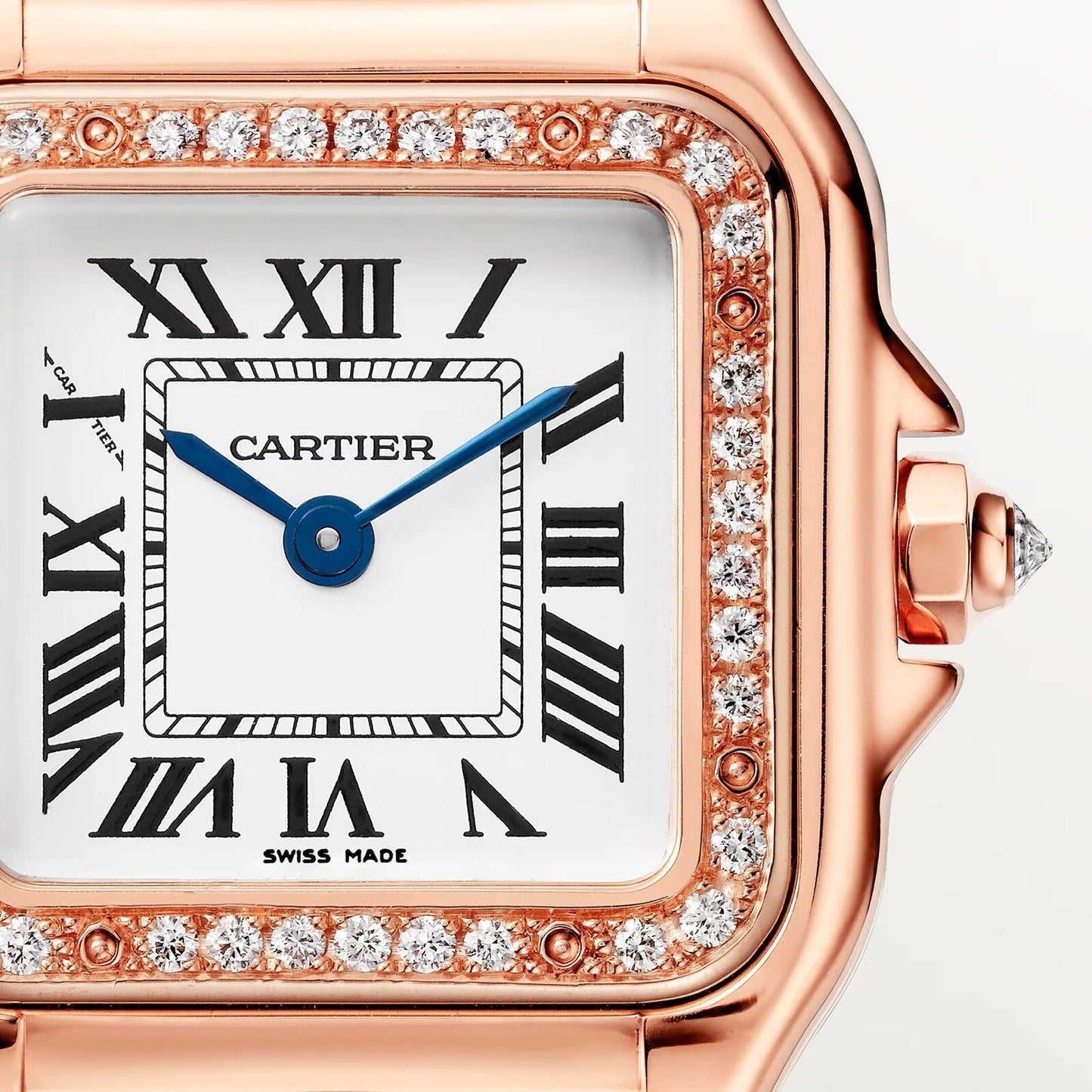 Panthère de Cartier Small model | 22mm, 18K Rose Gold, White Dial