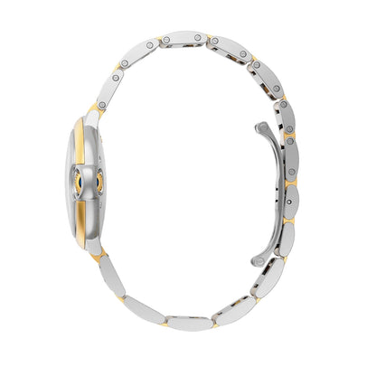 Ballon Bleu de Cartier 33 | 33mm, Two-Tone Steel & 18K Yellow Gold, Silver Dial