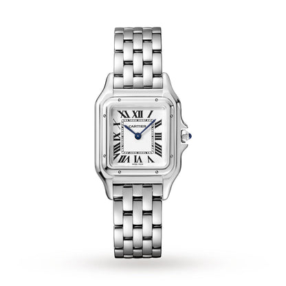 Panthère de Cartier Medium Model | 27mm, Steel, White Dial