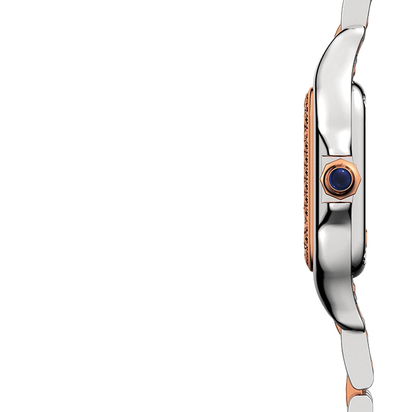 Panthère de Cartier Small Model | 22mm, Two-Tone Steel & 18K Rose Gold, Silver Dial