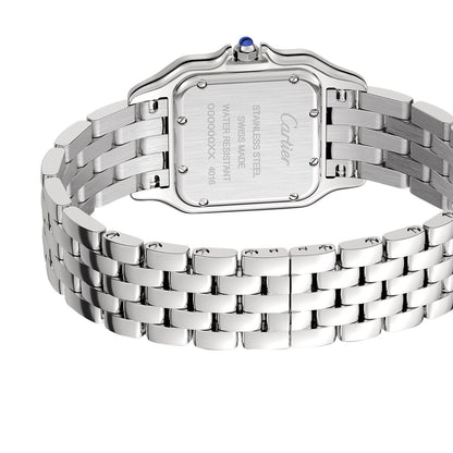 Panthère de Cartier Medium Model | 27mm, Steel, Silver Dial, Ref. W4PN0018