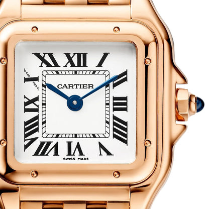 Panthère de Cartier Small Model | 23mm, 18K Rose Gold, White Dial