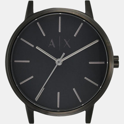 Armani Exchange Cayde AX2701 Men's Analog Watch – Black Dial with Black Stainless Steel Strap