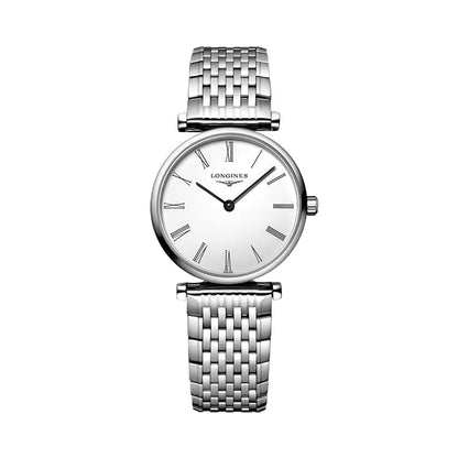 longines La Grande Classique De Longines 24mm - White on Bracelet