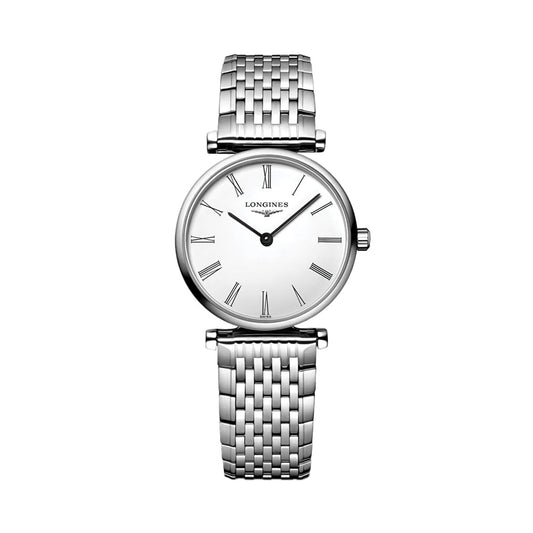 longines La Grande Classique De Longines 24mm - White on Bracelet