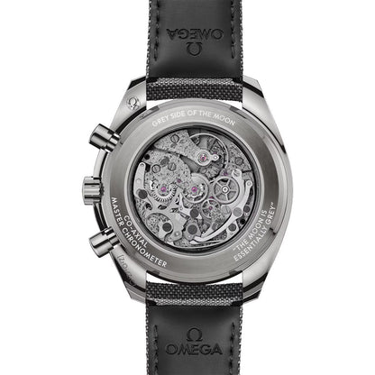 OMEGA Speedmaster Grey Side of the Moon Grey Ceramic 44.25mm - Grey on Fabric Strap