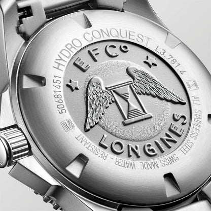 longines HydroConquest 41mm - Black on Bracelet