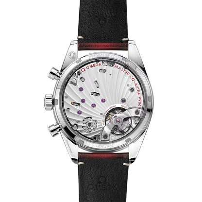 OMEGA Speedmaster '57 40.5mm - Red on Leather Strap