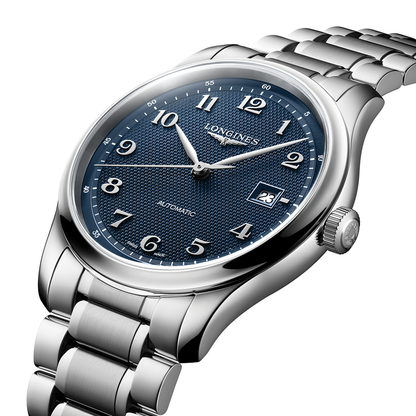 longines Master 41mm - Blue on Bracelet