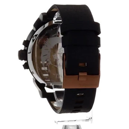 Diesel DZ7400 Mr. Daddy 2.0 Chronograph Men's Watch – Black Dial & Black Stainless Steel Strap