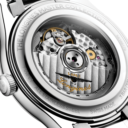 longines Master 41mm - Blue on Bracelet