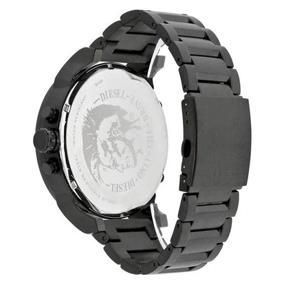 Diesel DZ7312 Big Daddy Chronograph Men's Watch – Black Dial & Black Stainless Steel Strap
