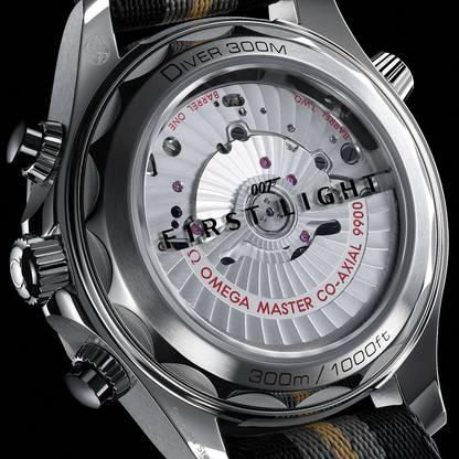 OMEGA Seamaster Diver 300M Chronograph 007 First Light 44mm - Black on Fabric Strap