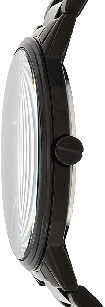 Armani Exchange Cayde AX2701 Men's Analog Watch – Black Dial with Black Stainless Steel Strap