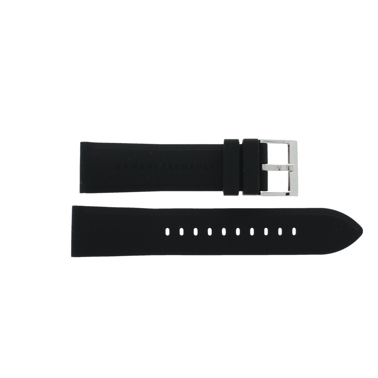Armani Exchange Outerbanks AX1326 Men's Chronograph Watch – Black Dial with Black Silicone Strap