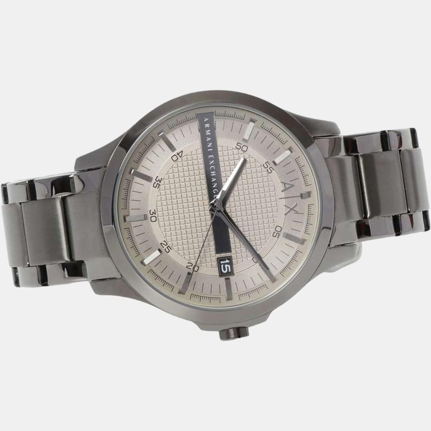 Armani Exchange Hampton AX2194 Men's Chronograph – Grey Dial with Matching Grey Stainless Steel Strap