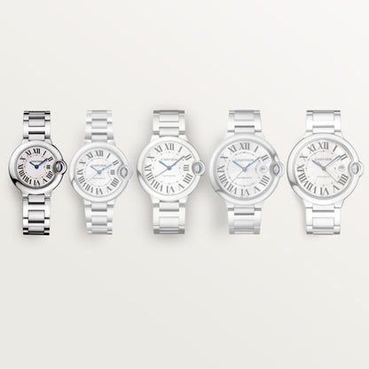Ballon Bleu de Cartier 28 | 28mm, Steel, Silvered Dial