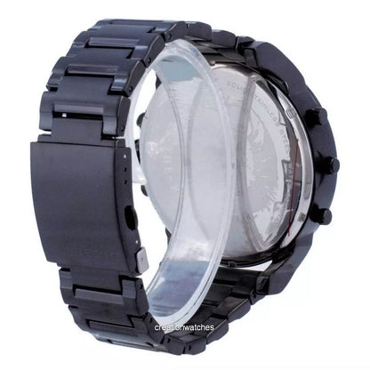 Diesel DZ7435 Mr. Daddy 2.0 Chronograph Men's Watch – Black Dial & Black Stainless Steel Strap