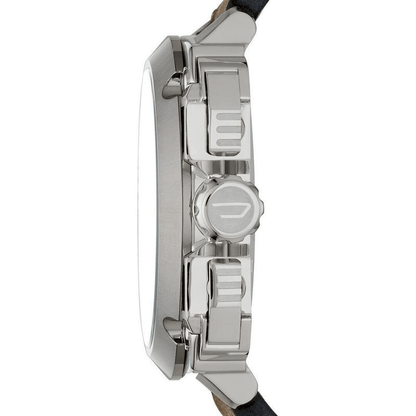 Diesel DZ7343 BAMF Chronograph Men's Watch – Beige Dial & Brown Leather Strap
