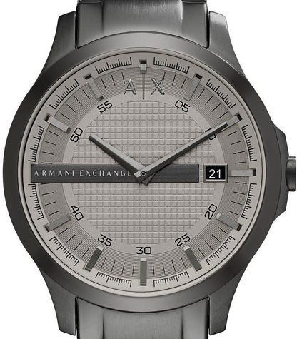 Armani Exchange Hampton AX2194 Men's Chronograph – Grey Dial with Matching Grey Stainless Steel Strap