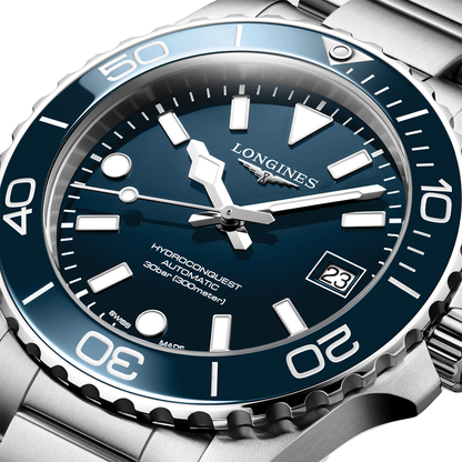longines HydroConquest 39mm - Blue on Bracelet