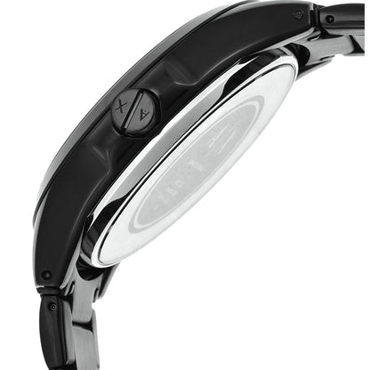 Armani Exchange Hampton AX2164 Men's Chronograph Watch – Black Dial with Black Stainless Steel Strap