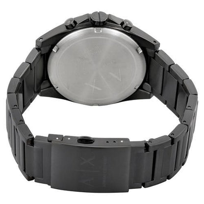 Armani Exchange Drexler AX2601 Men's Chronograph Watch – Black Dial with Black Stainless Steel Strap