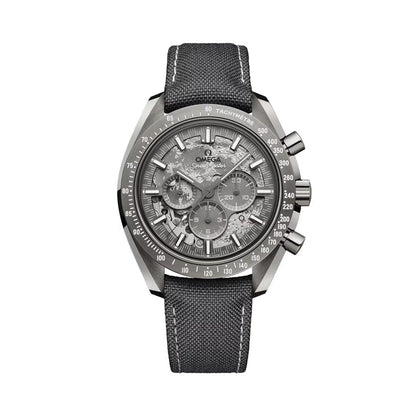 OMEGA Speedmaster Grey Side of the Moon Grey Ceramic 44.25mm - Grey on Fabric Strap