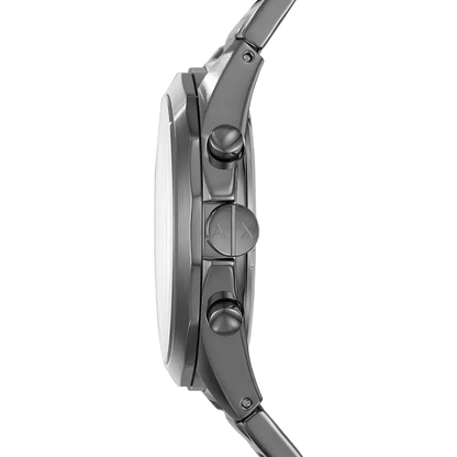 Armani Exchange Drexler AX2603 Men's Chronograph Watch – Grey Dial with Stainless Steel Bracelet