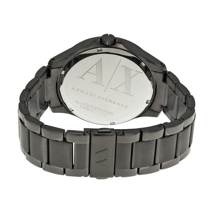 Armani Exchange Hampton AX2135 Men's Chronograph Watch – Grey Dial with Coordinated Grey Stainless Steel Strap