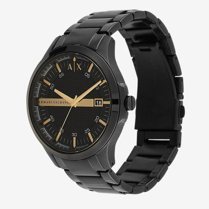 Armani Exchange Hampton AX2150 Men's Chronograph – Black Dial with Black Stainless Steel Bracelet