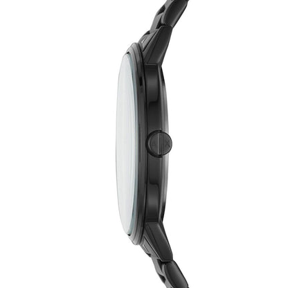 Armani Exchange Cayde AX2701 Men's Analog Watch – Black Dial with Black Stainless Steel Strap