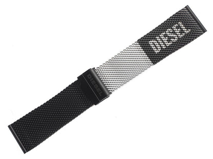 Diesel DZ4514 Mega Chief Chronograph Men's Watch – Black Dial & Black Mesh Bracelet