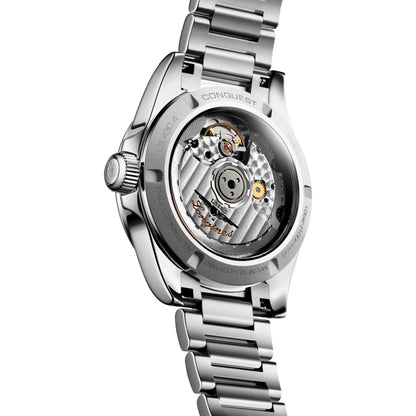 longines Conquest 34mm - Sunray Pink on Bracelet