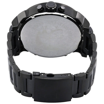 Diesel DZ7395 Mr. Daddy 2.0 Chronograph Men's Watch – Black Dial & Black Stainless Steel Strap