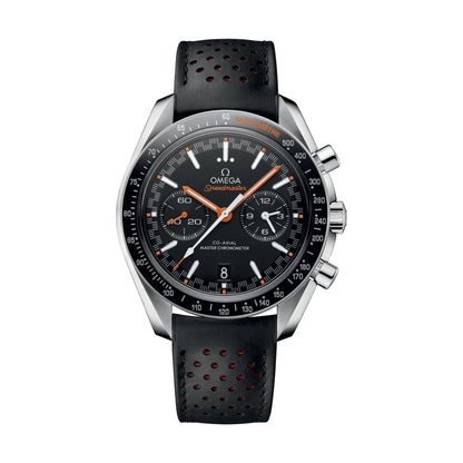 OMEGA Speedmaster Racing Chronograph 44.25mm - Black on Leather Strap