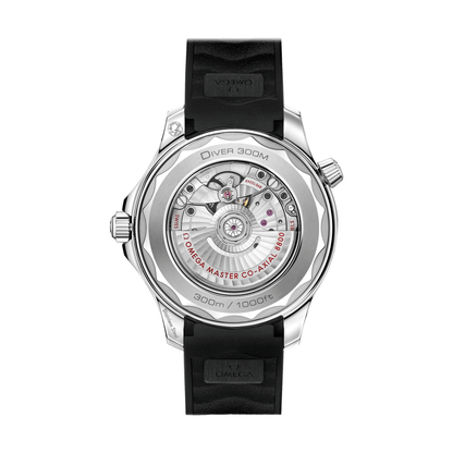 OMEGA Seamaster Diver 300M 42mm - Black on Rubber Strap