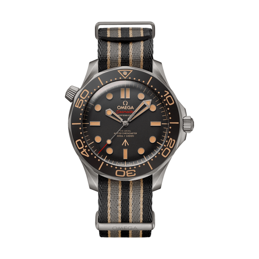 OMEGA Seamaster Diver 300M 007 Edition 42mm - Brown on Fabric Strap