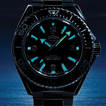 OMEGA Seamaster Planet Ocean 600M 42mm - Black on Bracelet