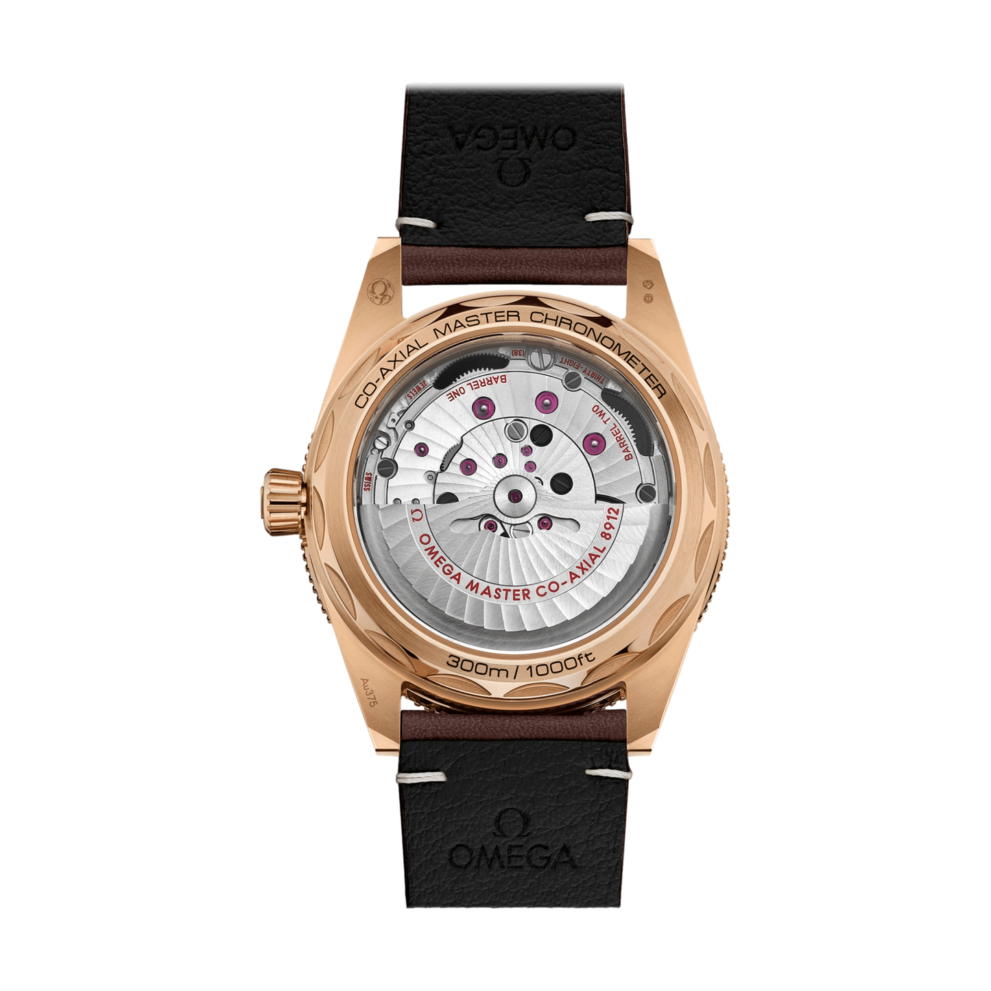 OMEGA Seamaster 300 Bronze Gold 41mm - Brown on Leather Strap