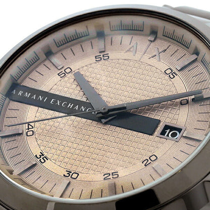 Armani Exchange Hampton AX2194 Men's Chronograph – Grey Dial with Matching Grey Stainless Steel Strap