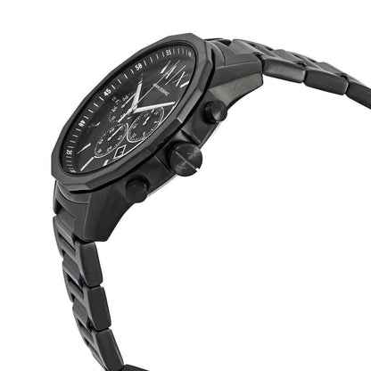 Armani Exchange Drexler AX2601 Men's Chronograph Watch – Black Dial with Black Stainless Steel Strap