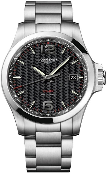 Longines Conquest V.H.P. Stainless Steel Men's Watch L3.726.4.66.6