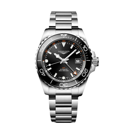 longines HydroConquest GMT 41mm - Black on Bracelet